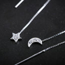 of ladies delicate stars and pendant earrings long earrings gift