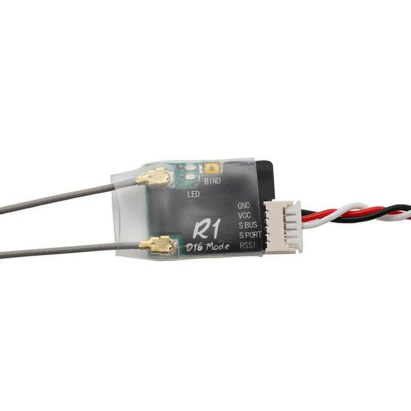 R1 RXSR Receiver 16CH Compatible with T16 Mode Remote Control Transmitter