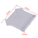 5pcs UK series Terminal Accessories End Cover Plate Rail Terminal BX