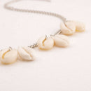 Behemian Shell Choker Necklace Women Beach Boho Sea Shell Pendant Chain Nec W6O3