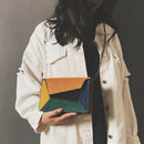 Korean Version Of The Wild Messenger Fashion Frosted Chain Shoulders Contra