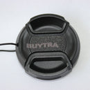 37mm Center Pinch Snap on Front Cap For Sony Canon Nikon Lens Filters Fad FT