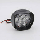 1x 15W 9 LED Motorcycle Boat Spot Driving Headlight Fog Light Lamp Practical