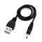 3.5mm x 1.3mm Black USB Cable Lead Charger Cord Power Supply E3A6