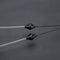 Anti-Radiation Earphone earpiece 3.5mm air Acoustic Tube Stereo earphone wi V5U2