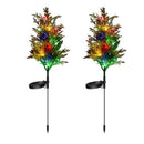 Solar Pine Light Garden Lawn Tree Decoration Light Holiday Decor Tree Lamp