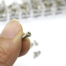 1Set Mini Screw 1.2mm 1.4mm 2.0mm Diameter for Watch Back Case or Eyeglasses