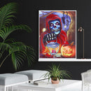 5D DIY Special Shaped Diamond Painting Ghost Cross Stitch Mosaic Kits Decor