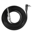 (Black) - Silicone Soft Tattoo Clip Cord, Flexible Silicone Hook Line Core NAW