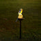 Solar Power LED Parrot Lawn Light Waterproof Garden Landscape Lamp (Blue)
