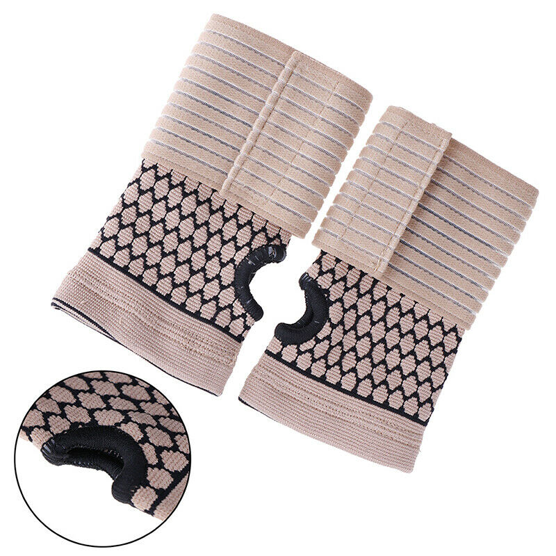 Professional elastic sports carpal tunnel tennis wrist bandage brace supportS Bj