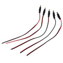 5 PCS DC Male Male Connector 2.1 mm Adapter Cord for CCTV Camera
