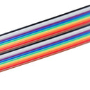 5M 1.27mm 20P Cable Rainbow Flat Line Support Wire Soldered Cable Connector  Gn