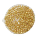 2-Box 1200Pcs Metal Hollow Round Beads Spacer DIY Jewelry Findings Wholesale