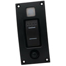 DC12V 24V Waterproof Red LED On/Off/On Boat Marine Rocker Switch