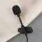 Mini Wired 3.5mm Jack Collar Lapel Clip-on Teaching Speech Guide Microphone