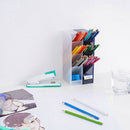 Multi-Function 4 Grids Desktop Storage Box Make Up Cosmetic Holder Desk Pen P7P8