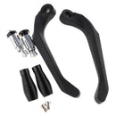 Motorcycle Telescopic Brake Clutch Levers for Yamaha R3 R25 YZF R1 R6 Black