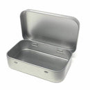 24 Pack Metal Rectangular Empty Hinged Tins Box Containers Mini Portable Bo A3P3