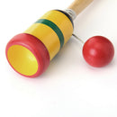 Wooden Kendama Ball & Colorful Cup, Classic Japanese Balancing Skill Game for
