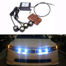 12V Car LED Emergency Strobe Lights DRL 4 in 1 Brake with N2D6 Remote Pract Z2X5