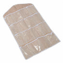 16 Pockets Closet Door Home Wall Hanging Organizer Storage Bags Pouch Beige