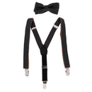 Wedding Casual Party Formal Adjustable Braces Kids Suspenders Bowtie Set