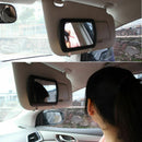 1Pc New Black Clip on Car Sun Visor Vanity Mirror Sun-shading Cosmetic Mirror
