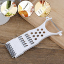 1*Kitchen gadgets carrot vegetable fruit peeler parer julienne cutter slicer LJ