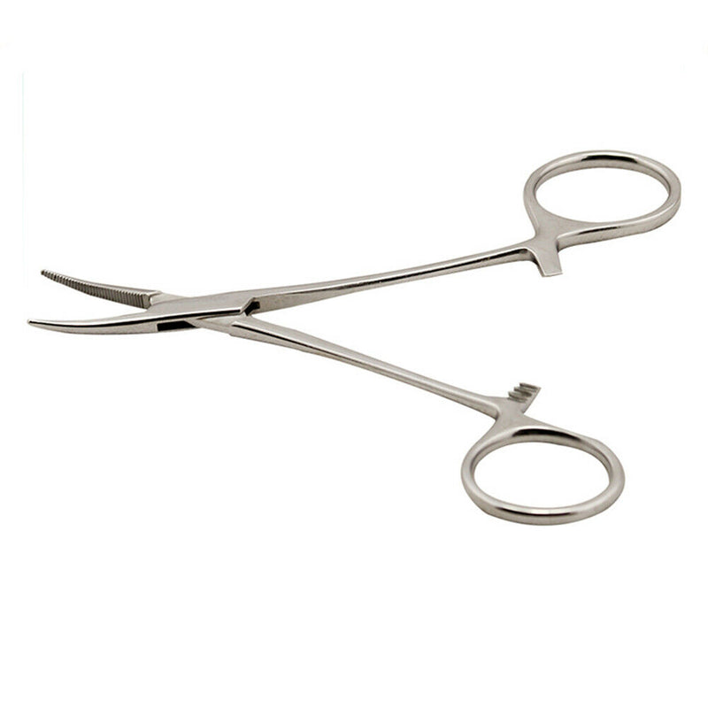 Locking Forceps Curved Mosquito Hemostat Tool 6.3 Inch LW Length New. . U1B5