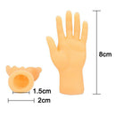 Tiny Hand Finger Puppets Little Finger Cat Stroking for Hands Halloween Hand