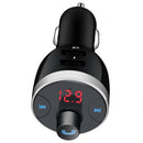 Bluetooth V4.2 Car Fm Transmitter Wireless Radio Adapter Mp3 Player Plus Us
