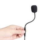 Clip On Lapel Microphone Handsfree Wired Capacitive Mini Lavalier Mic 3.5mm Jack