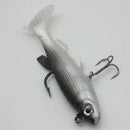 5 Pieces Soft Fishing Lure Wobbler Swim Bait Artificial Bait Carp Fishing L