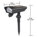 Solar Wall Light Street Light Human Body Induction Motion Sensor Spotlight OF4I1