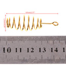10 Pcs/set Fishing Bait Spring Lure Hanging Explosion Snapshot Feeder Tackle 22g
