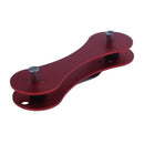 New Aluminum Smart Key Holder Organizer Clip Folder Keychain Pocket Tool, R