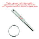 Universal Repair Security Tool Key Open Security Oval Head Screws Coffee Machine