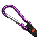 Outdoor Multifunction Key Ribbon Buckle Aluminum Carabiner Strap Clasp