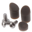 1set Scooter Rear Back Mudguard Screws Rubber Cap For M365 Electric Scooter BX