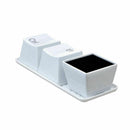 3Pcs/Set Novelty Creative Simple Keyboard Ctrl Alt Del Type Tea Coffee Mug CB7N2