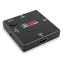 Hdmi HDTV 3 Port Switch AUTO Switcher Splitter Selector HUB Box Cable 108 KDR