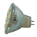6W GU4(MR11) LED Spotlight MR11 12 SMD 5730 570 lm DC 12V, Warm White R3D2