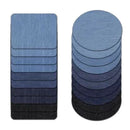 20pcs Iron on Denim Patches DIY Clothing Repair Patches for Jeans Jacket