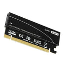 NVMe Adapter M.2 PCIe SSD to PCI-e x16 Converter Card Support