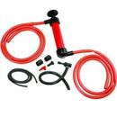 Portable Siphon Pump Car Fuel Gas Manual Transfer Oil Kit Liquid M5R9