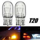 10pc T20 W21/5W 7443 R580 Clear Halogen Bulbs Car Tail Brake Signal Light Yellow
