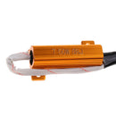 H4 LED Lamp Canbus 50W 8Ohm Load Resistor Wiring Canceller Decoder