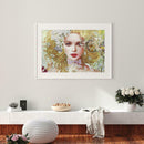 5D DIY Special Shaped Diamond Painting Beauty Cross Stitch Mosaic Kit Decor