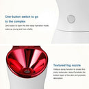 Red 3 in 1 Deep Cleaning Facial Steamer Cleaner Beauty Face Steaming Device
